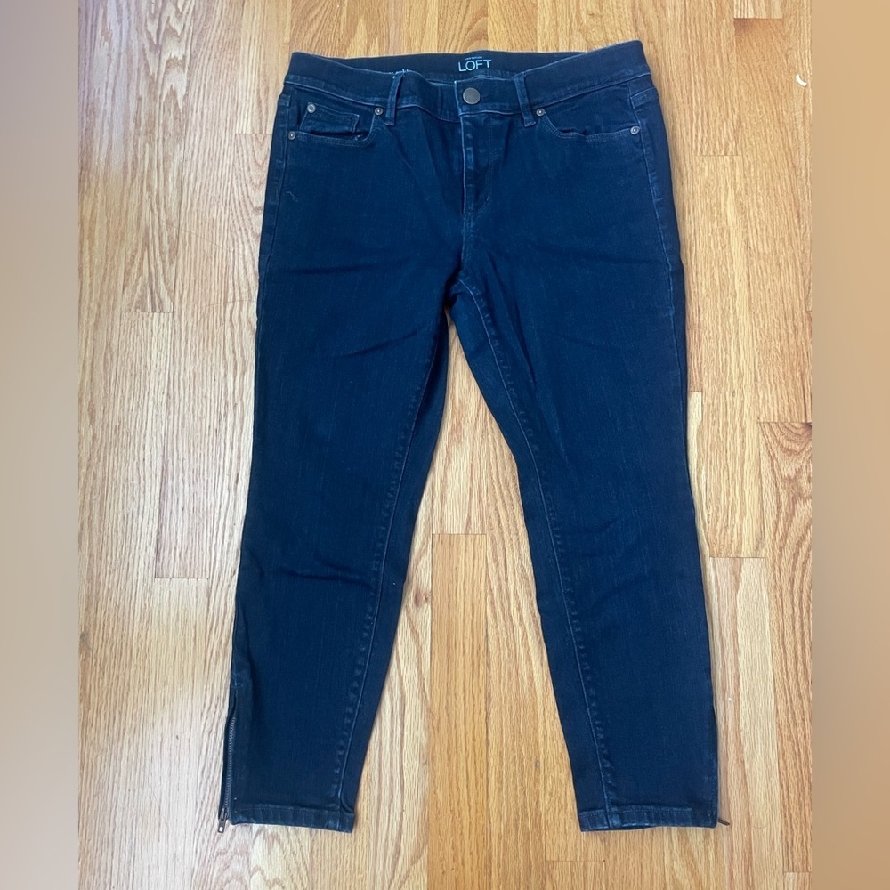 LOFT Women’s Petite Modern Skinny Ankle Cropped Jeans